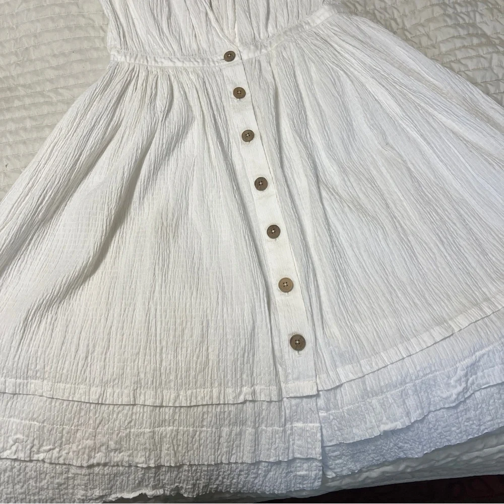 Jenni Kayne White Cotton Dress 12 - Picture 6 of 14